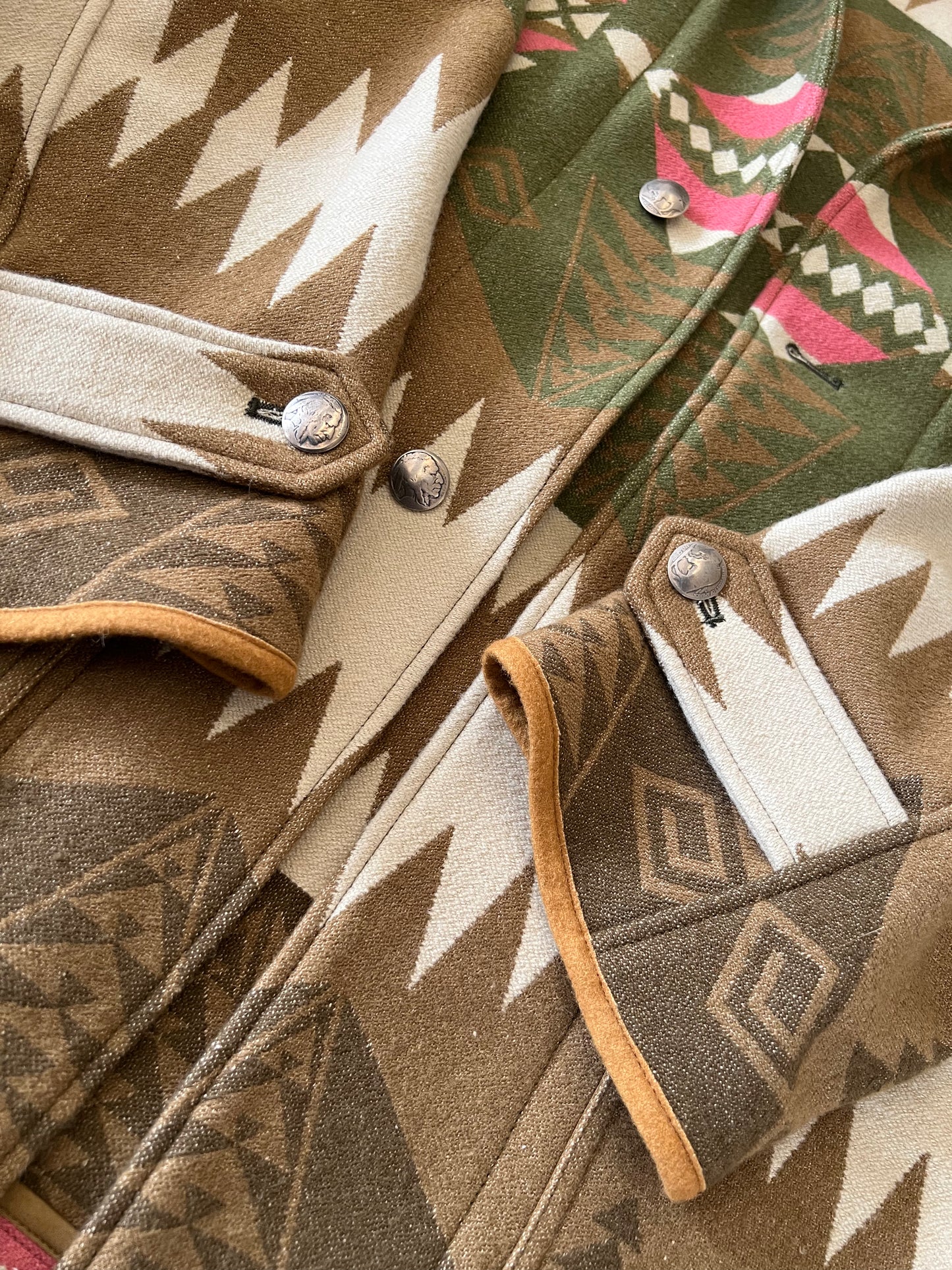 Visvim 23AW Hopiland Coat Native Blanket