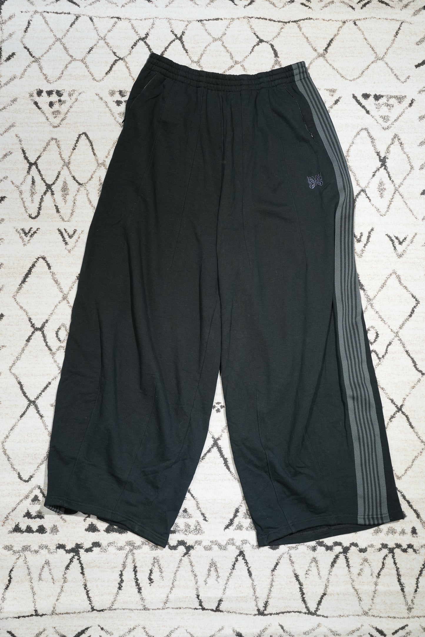 Needles x Nepenthes London Special - W.U. H.D. Track Pant - Cotton Fleece / Braiding