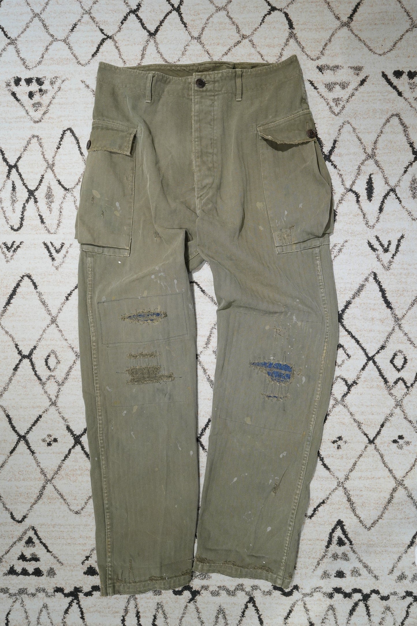 Visvim Veterans Pants Crash（Herringbone）