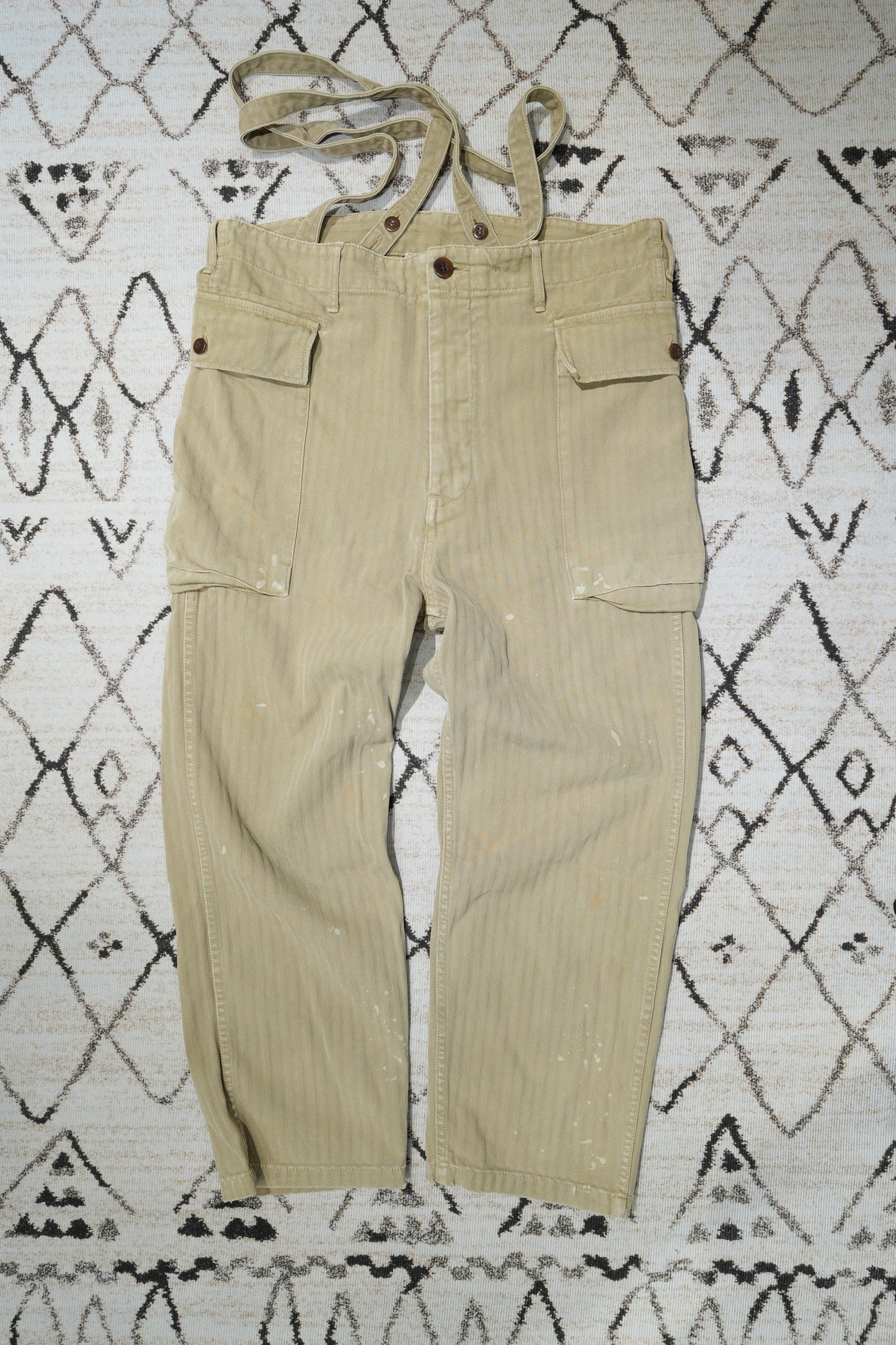 Visvim 19AW Hw Tioga Cargo Braces Pants