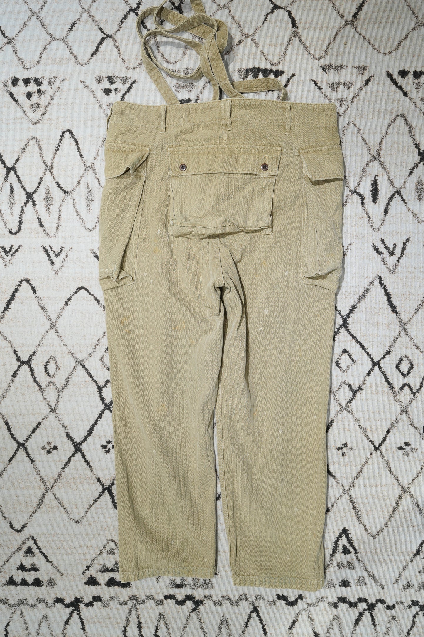 Visvim 19AW Hw Tioga Cargo Braces Pants