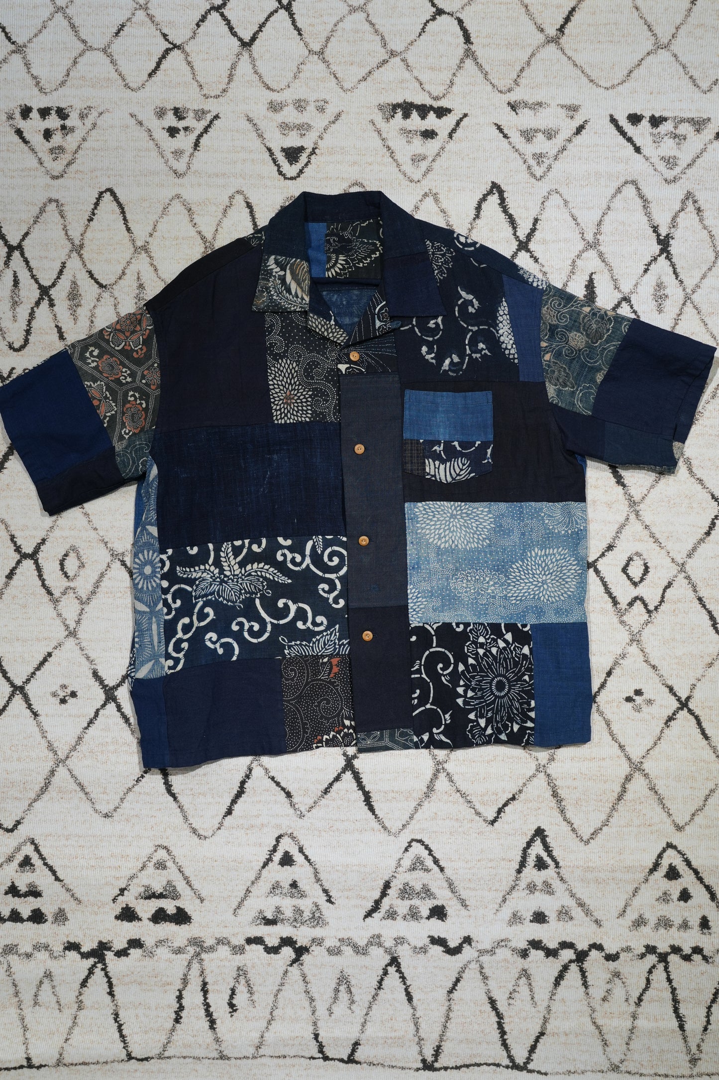 Visvim ICT Wallis Shirt S/S Kofu Pattern