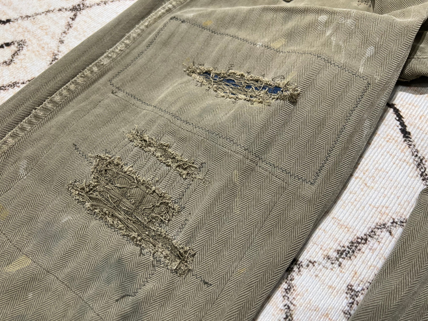 Visvim Veterans Pants Crash（Herringbone）