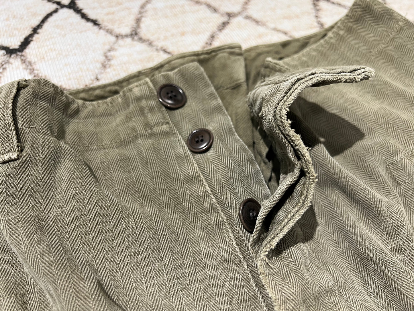 Visvim Veterans Pants Crash（Herringbone）