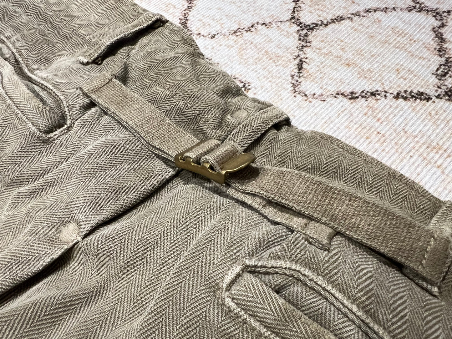 Visvim Veterans Pants Crash（Herringbone）