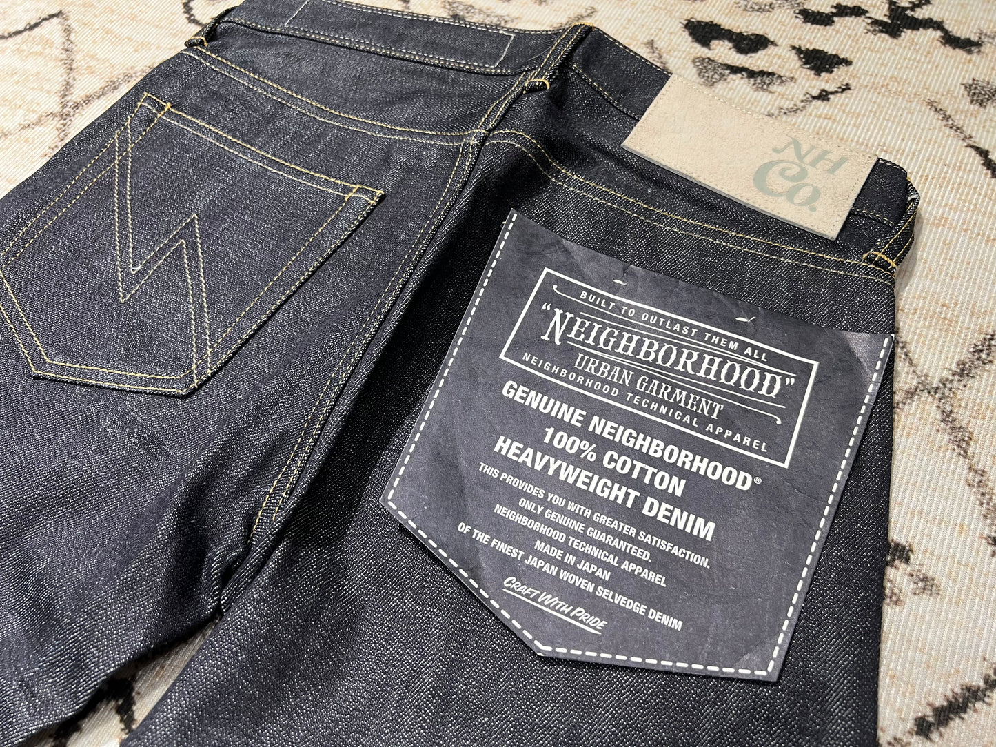 Neighborhood Narrow 14 oz. Jeans