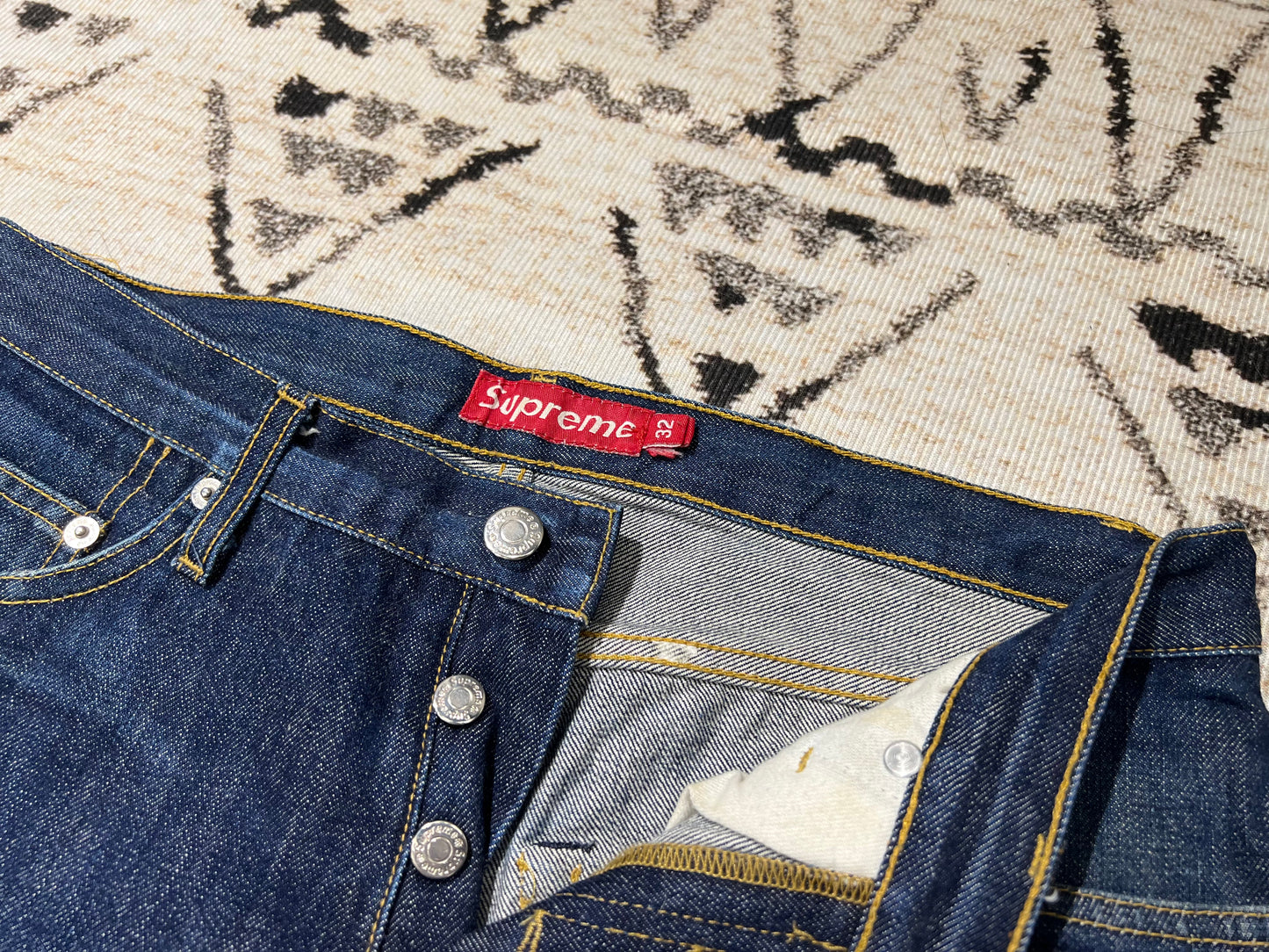 Supreme One Wash Denim