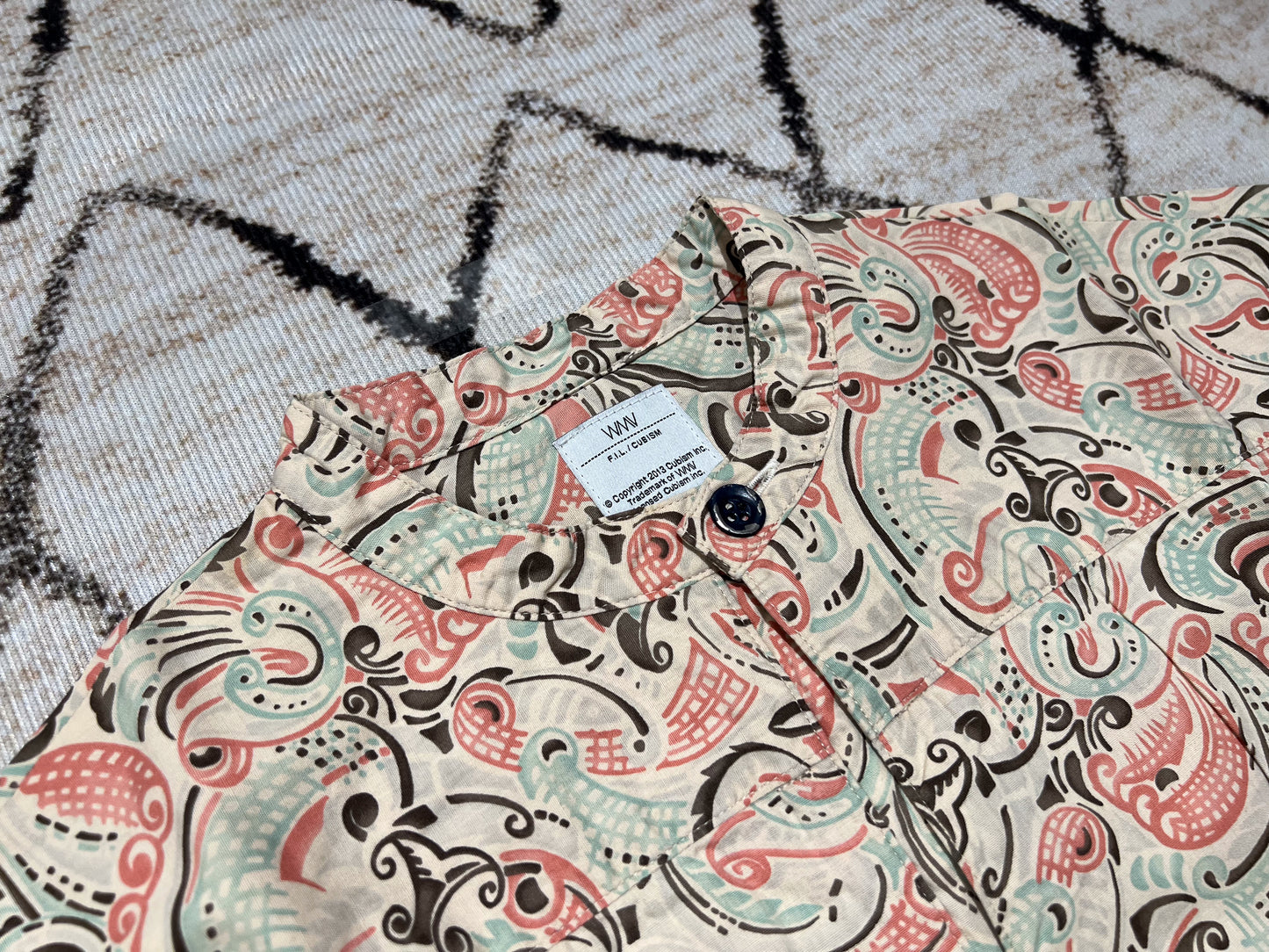 Visvim WMV Kerchief Border Tunic (Paisley)