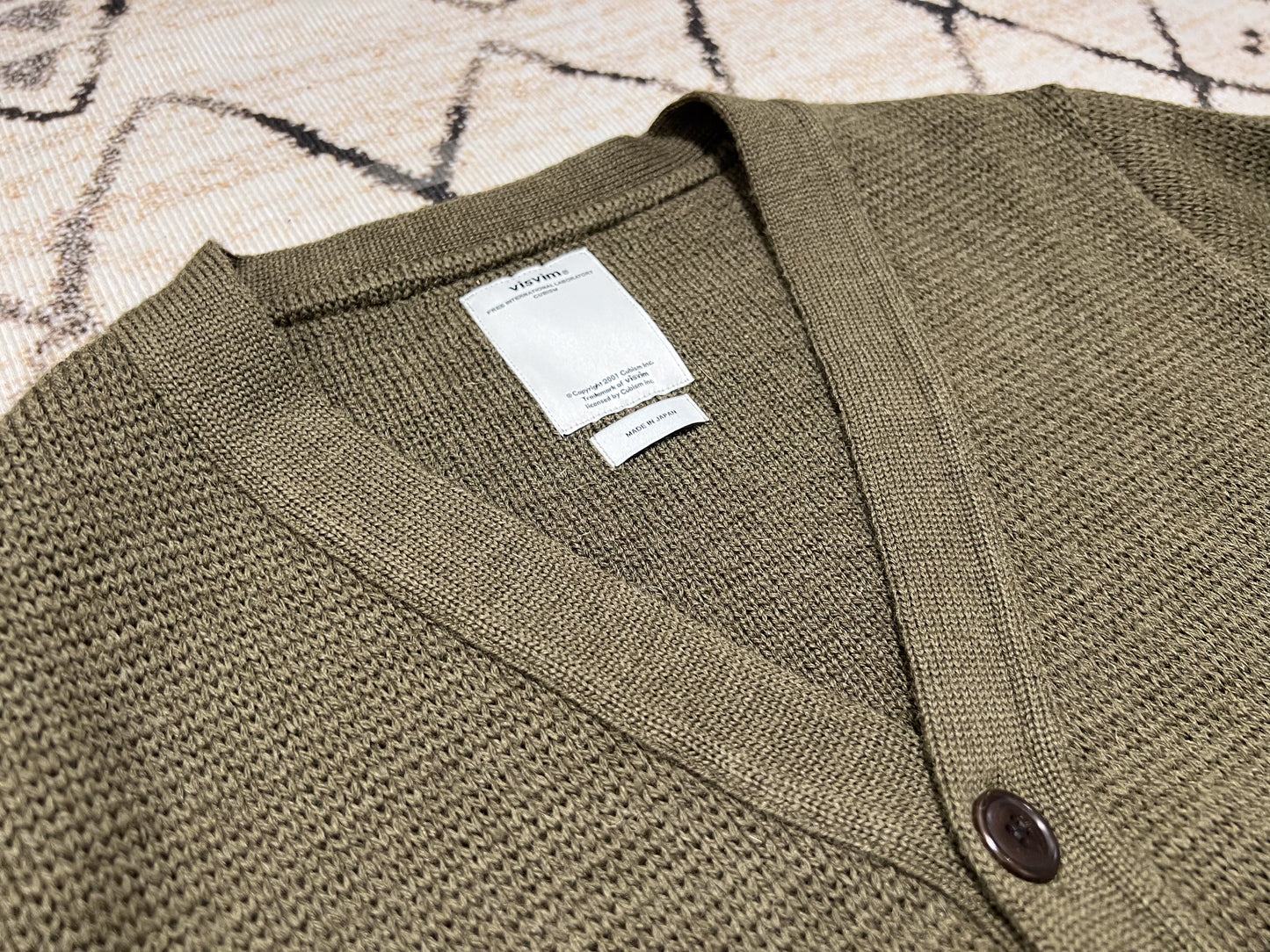 Visvim 15AW Selmer Prime Cardigan