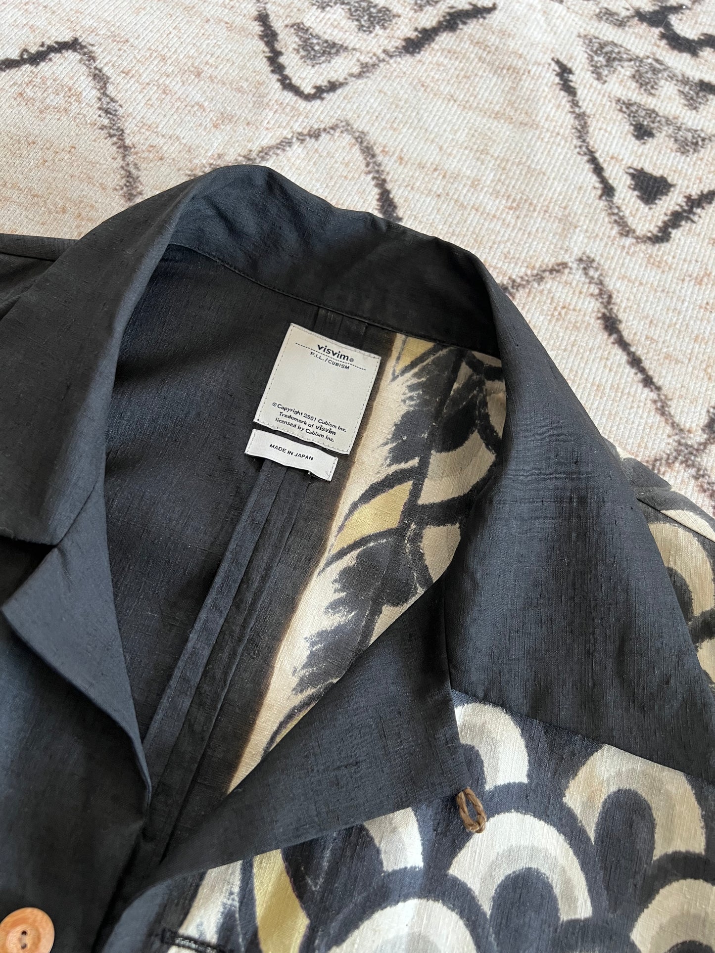 Visvim 15SS Duke Shirt S/S (KYO-YUZEN)