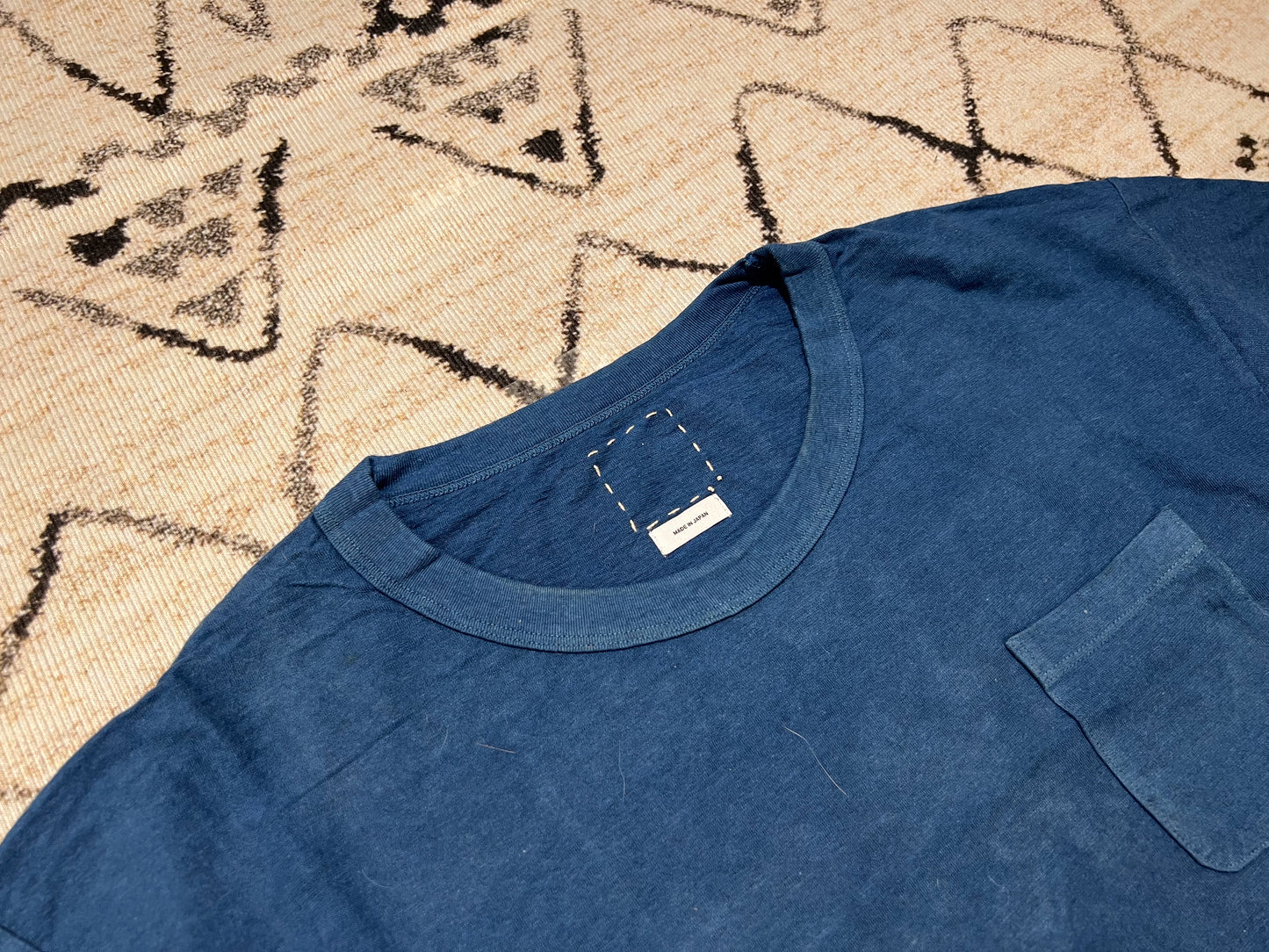 Visvim Jumbo Tee Indigo