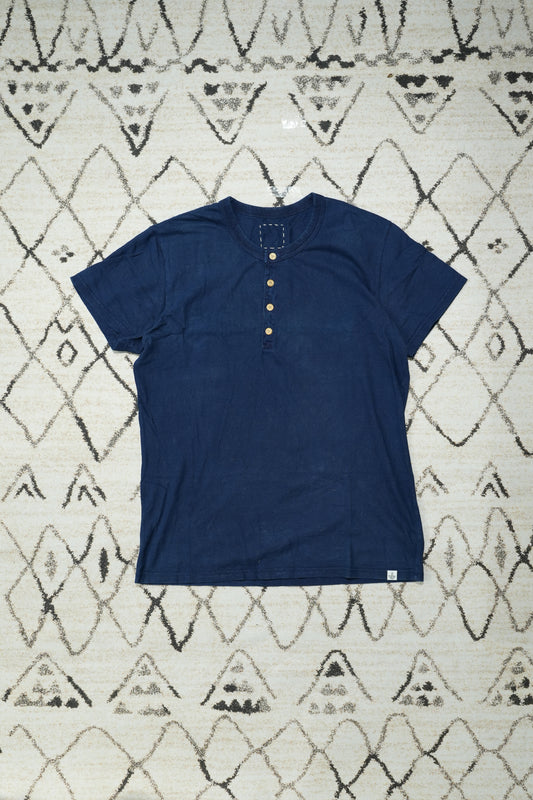 Visvim Indigo Dye Henley S/S