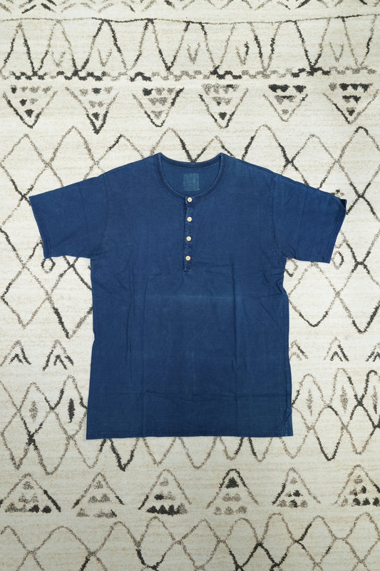 Visvim ICT Henley Tee Indigo