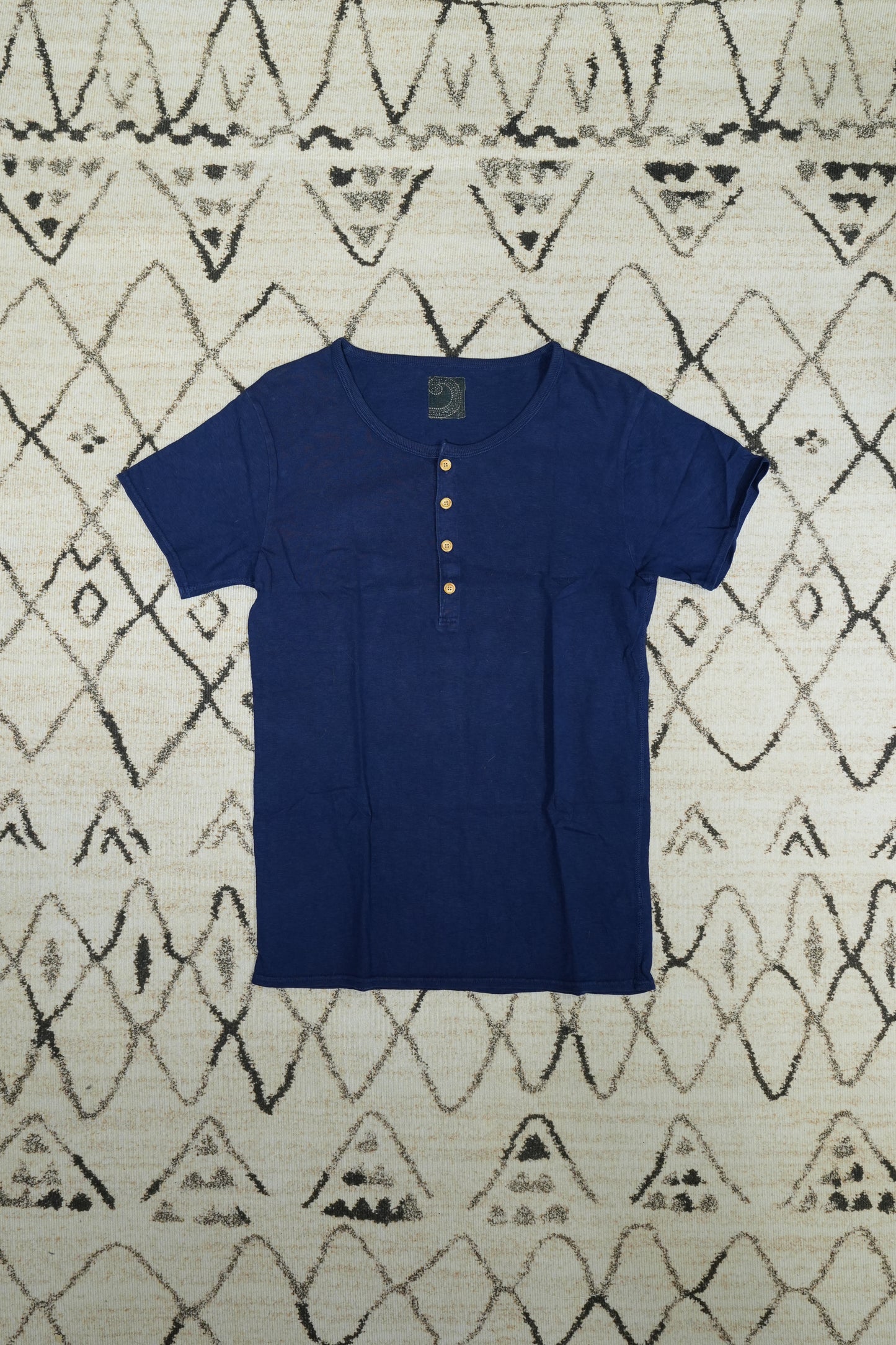 Visvim ICT Henley Tee Indigo