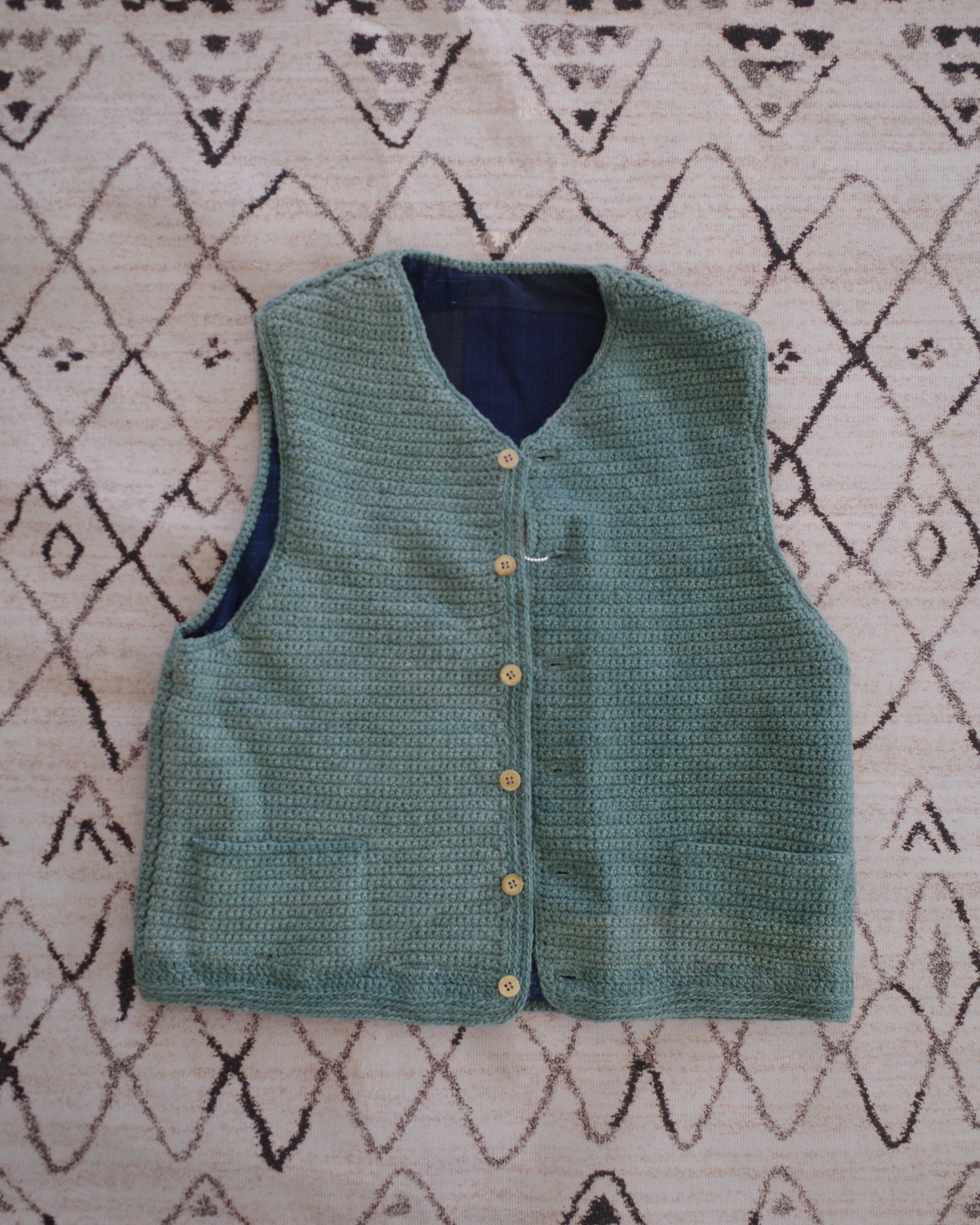 Visvim 24AW Crochet Knit Vest (N.D)