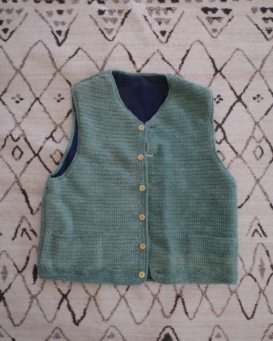 Visvim 24AW Crochet Knit Vest (N.D)