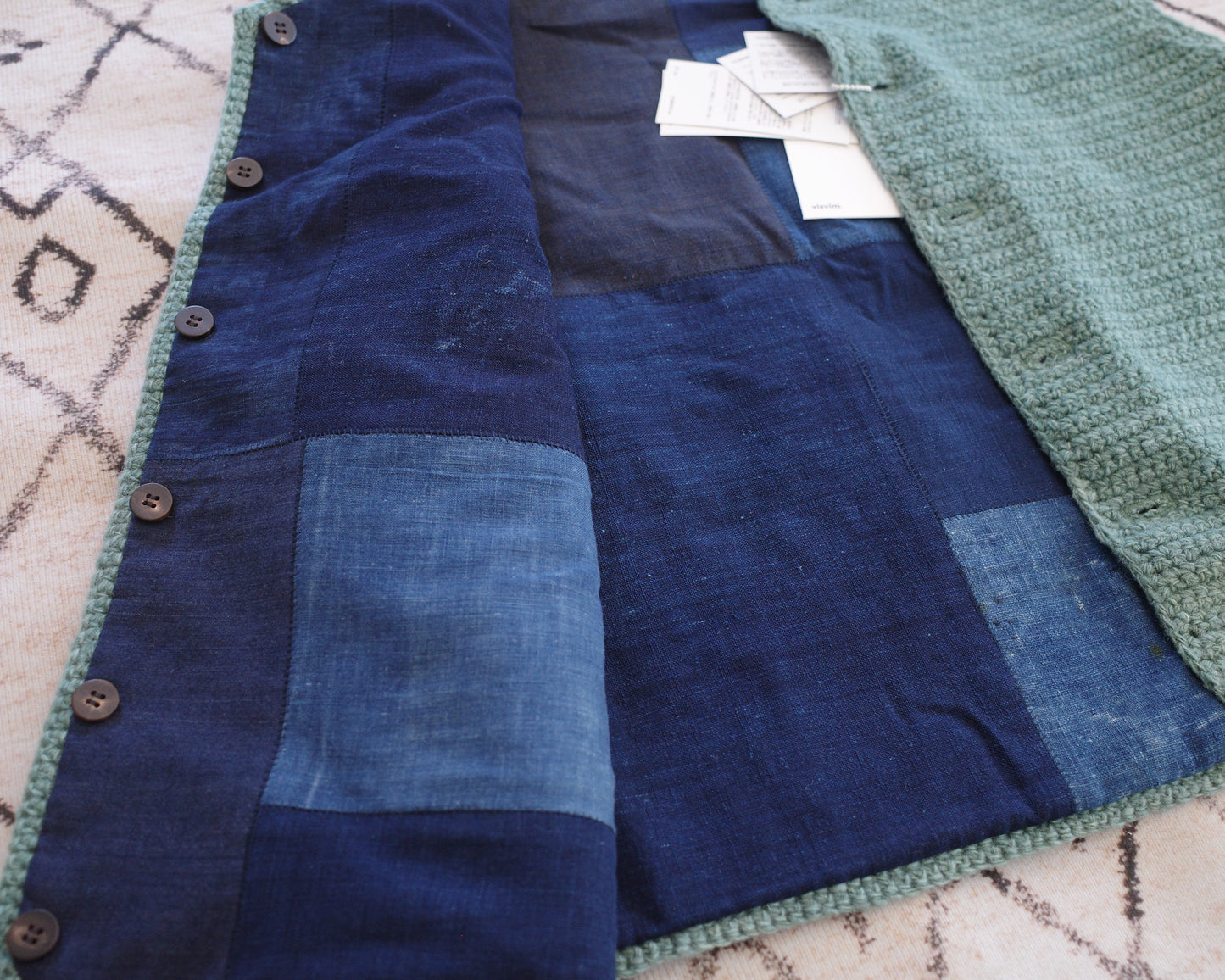 Visvim 24AW Crochet Knit Vest (N.D)