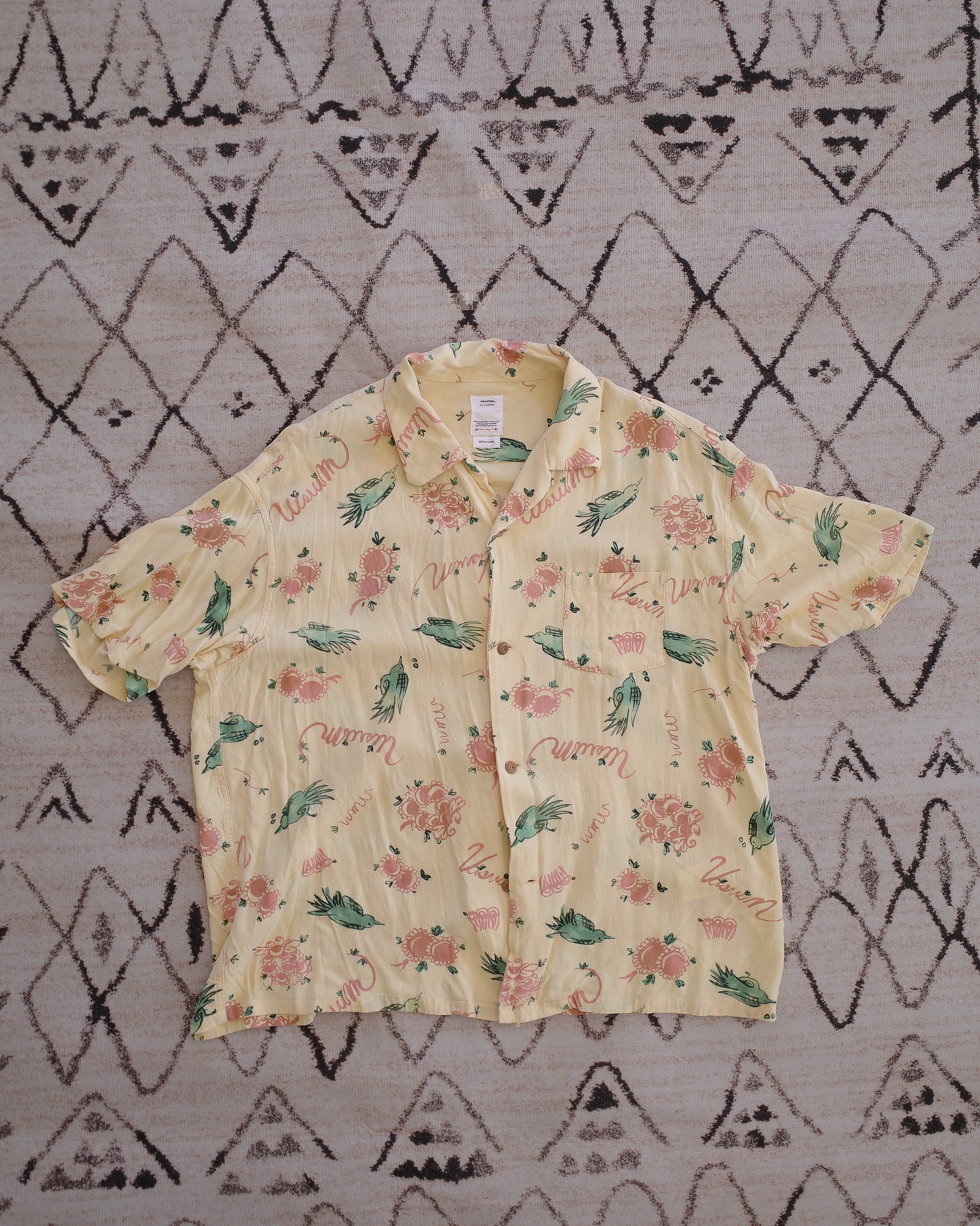Visvim 22SS Wallis Shirt S/S Sunnybird