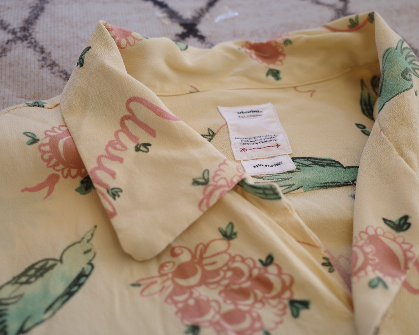 Visvim 22SS Wallis Shirt S/S Sunnybird