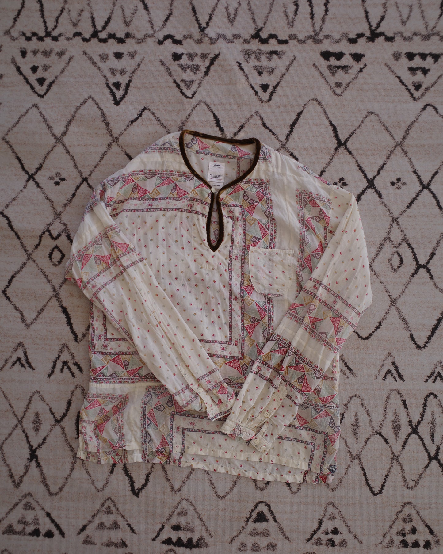 Visvim 21SS Tunic P.O Patchwork N.D