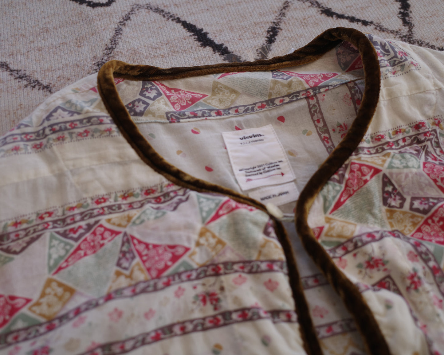 Visvim 21SS Tunic P.O Patchwork N.D
